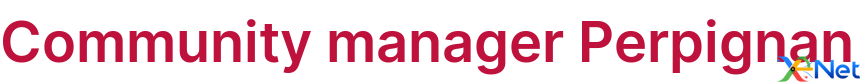 Community manager Perpignan